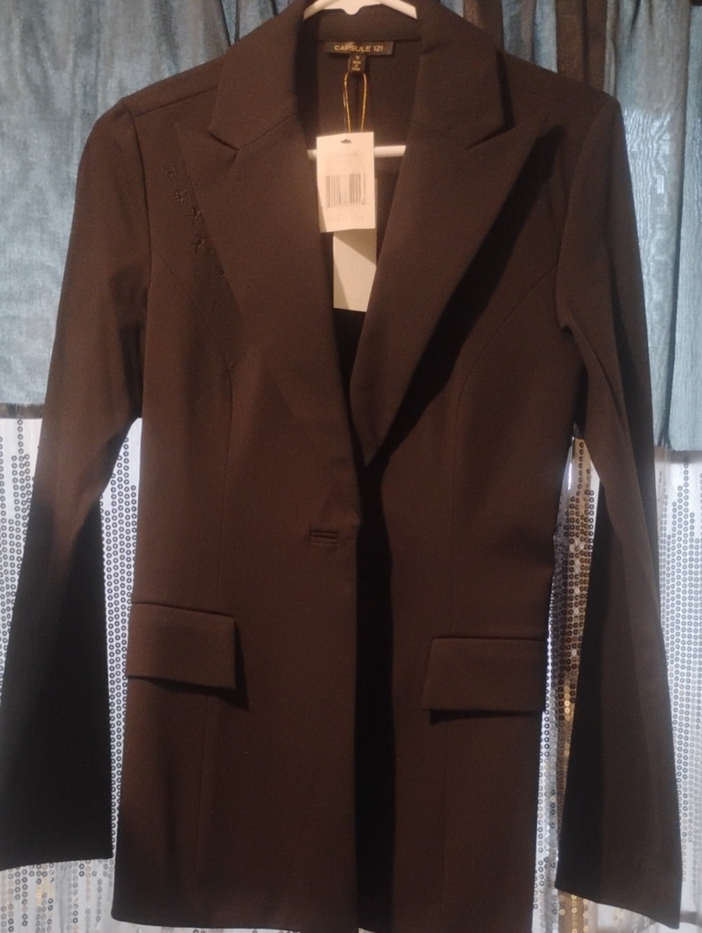 Capsule 101 Women's Black Single-Button Tailored Blazer